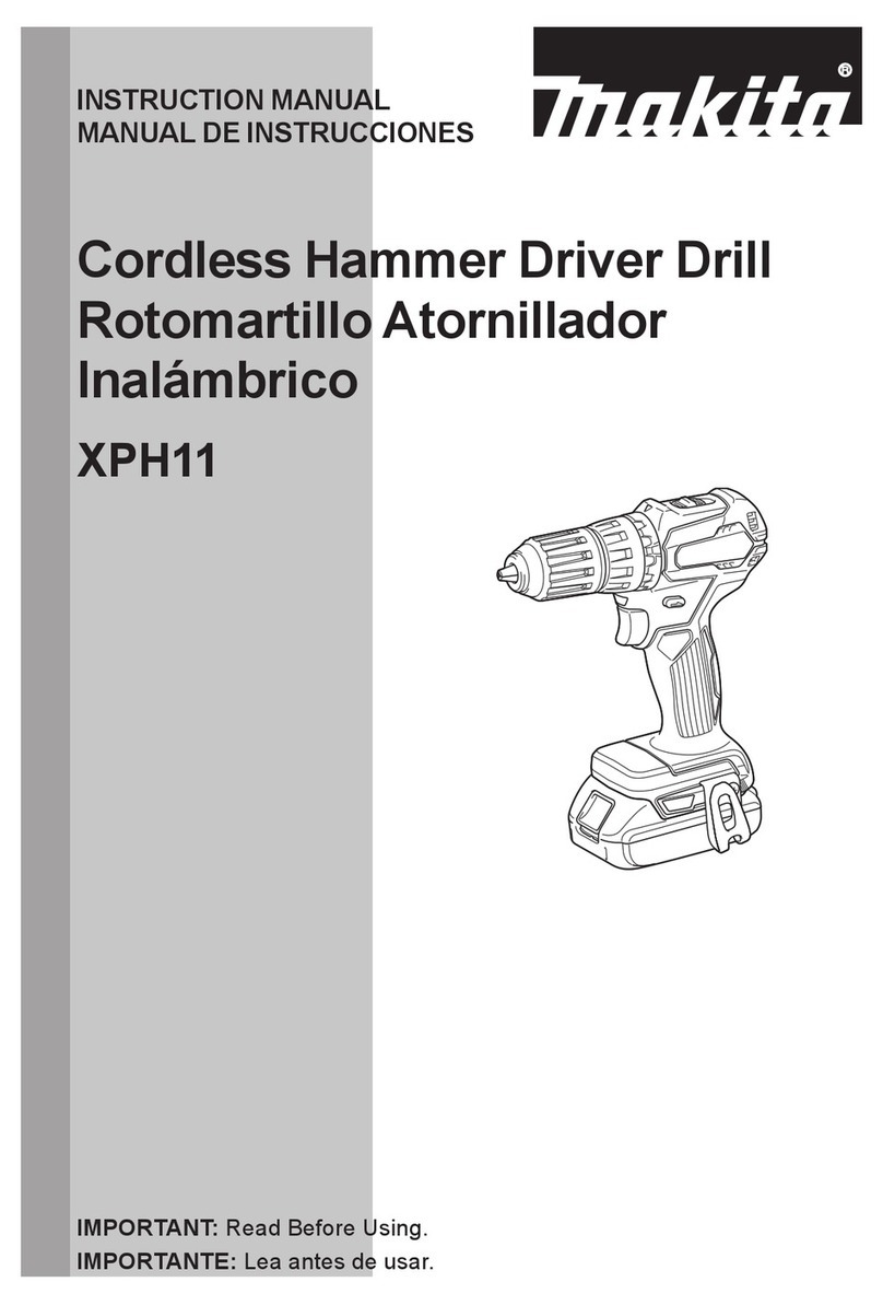 Makita XPH11 instruction manual