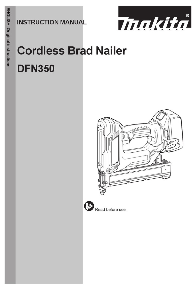 Makita DFN350ZJ User manual