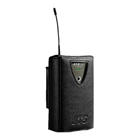 Monacor JTS PT-850B/1 User manual
