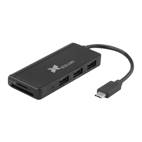 Xcellon USBCR-4311-A User manual