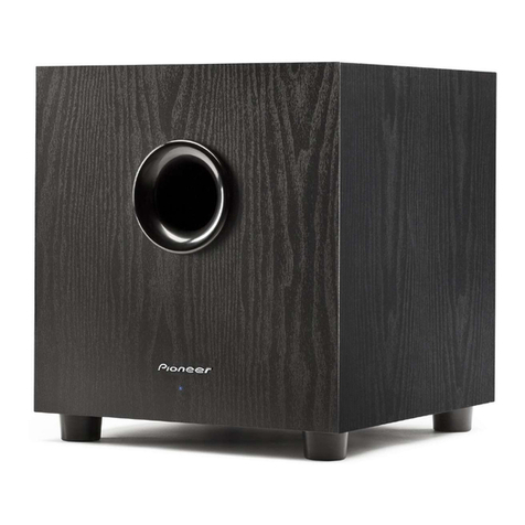 Pioneer SW-8MK2 operating guide
