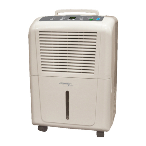 Gree Soleus Air GL-DEH-30-1 operating instructions