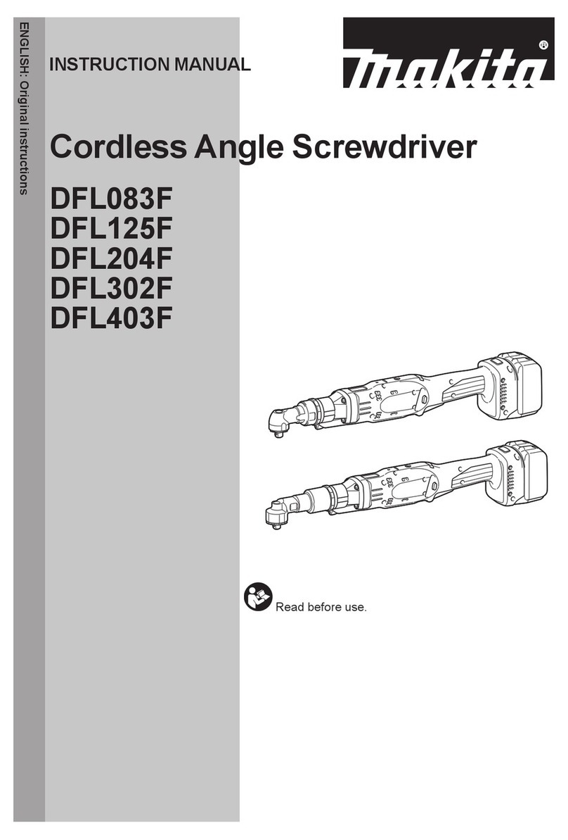 Makita DFL125F User manual
