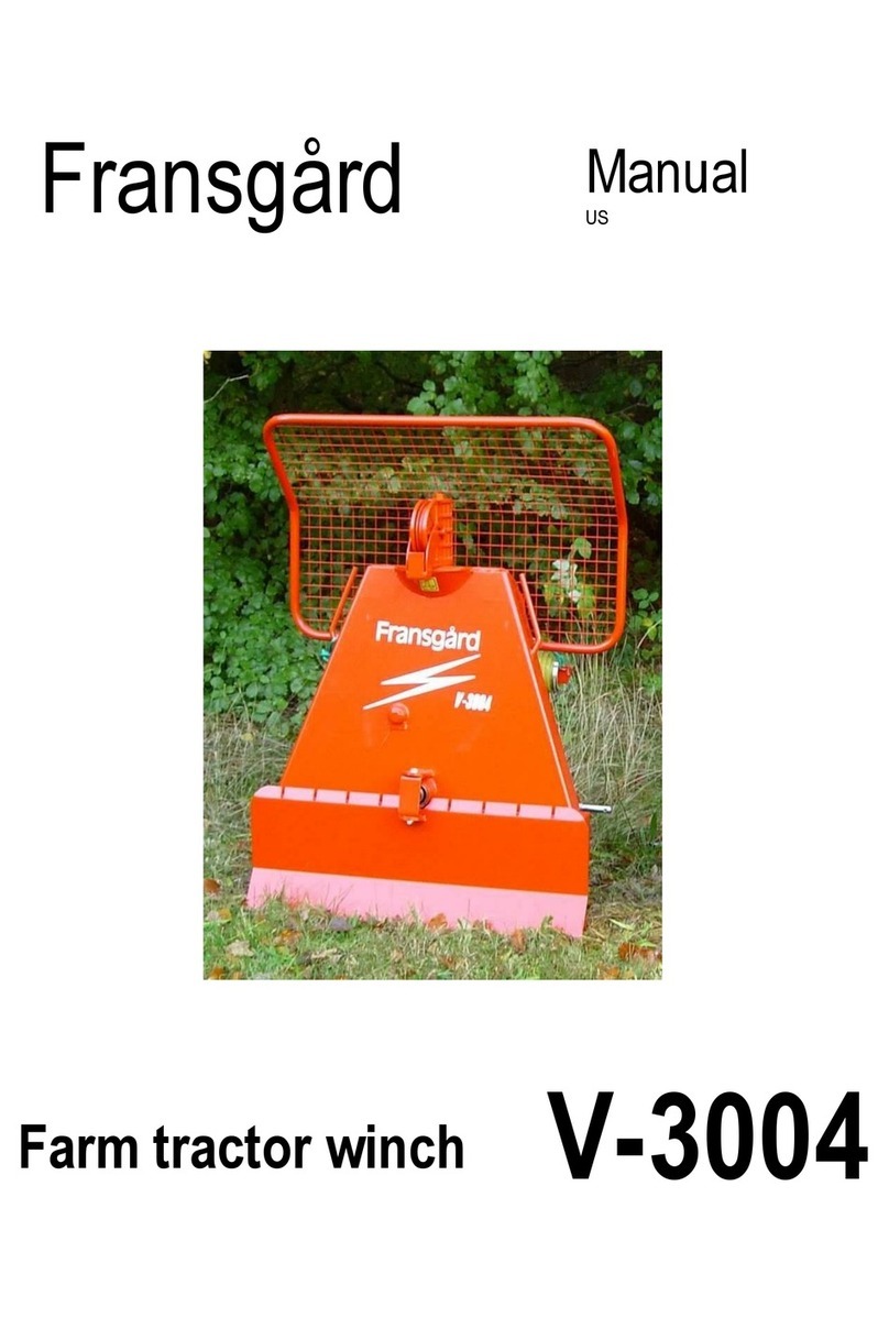 Fransgard V-3004 manual