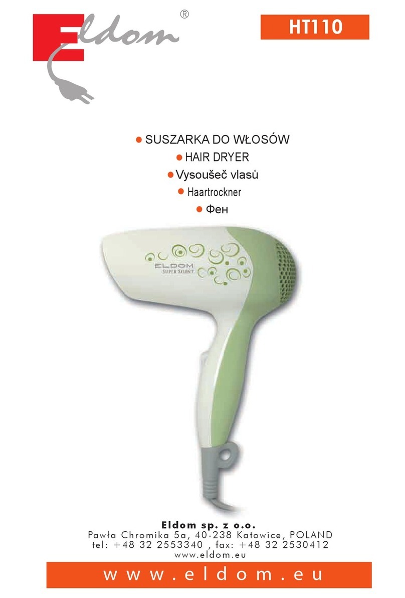 Eldom HT110 user manual