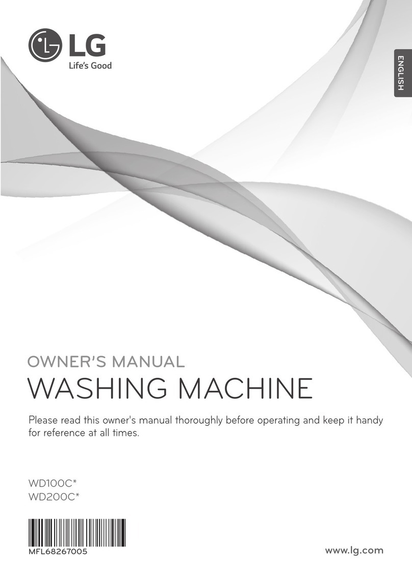 LG WD100CW User manual