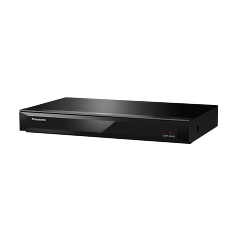 Panasonic DMP-UB400EBK User manual