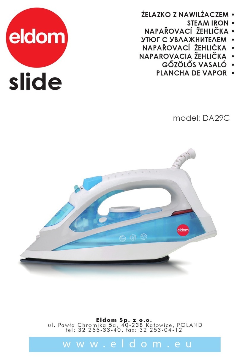 Eldom slide DA29C User manual Eldom slide DA29C User manual