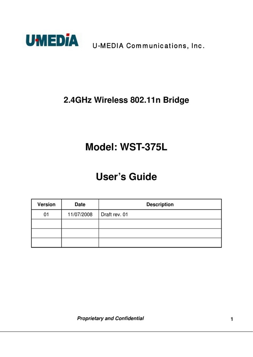 U-Media WST-375L user guide