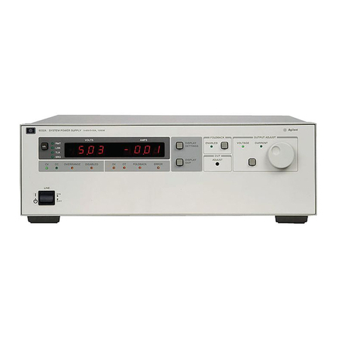 Agilent Technologies 6032A User manual