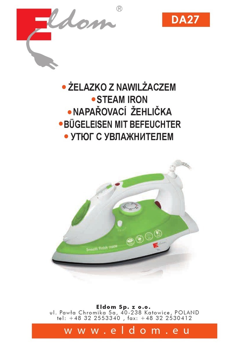 Eldom DA27 User manual