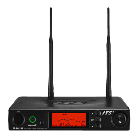 JTS RU-8011DDB User manual
