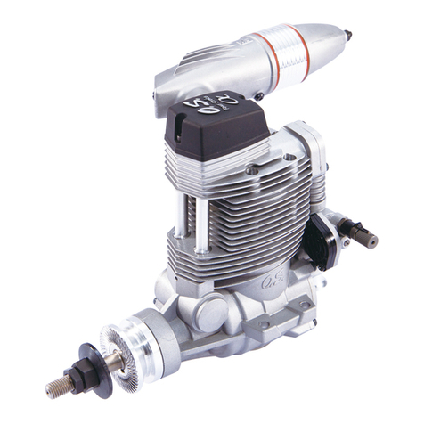 O.S. engine FSa-155-P Setup guide