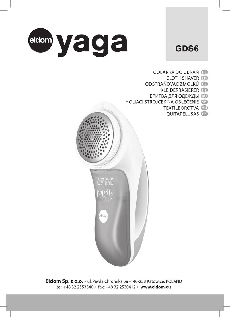 Eldom yaga GDS6 User manual