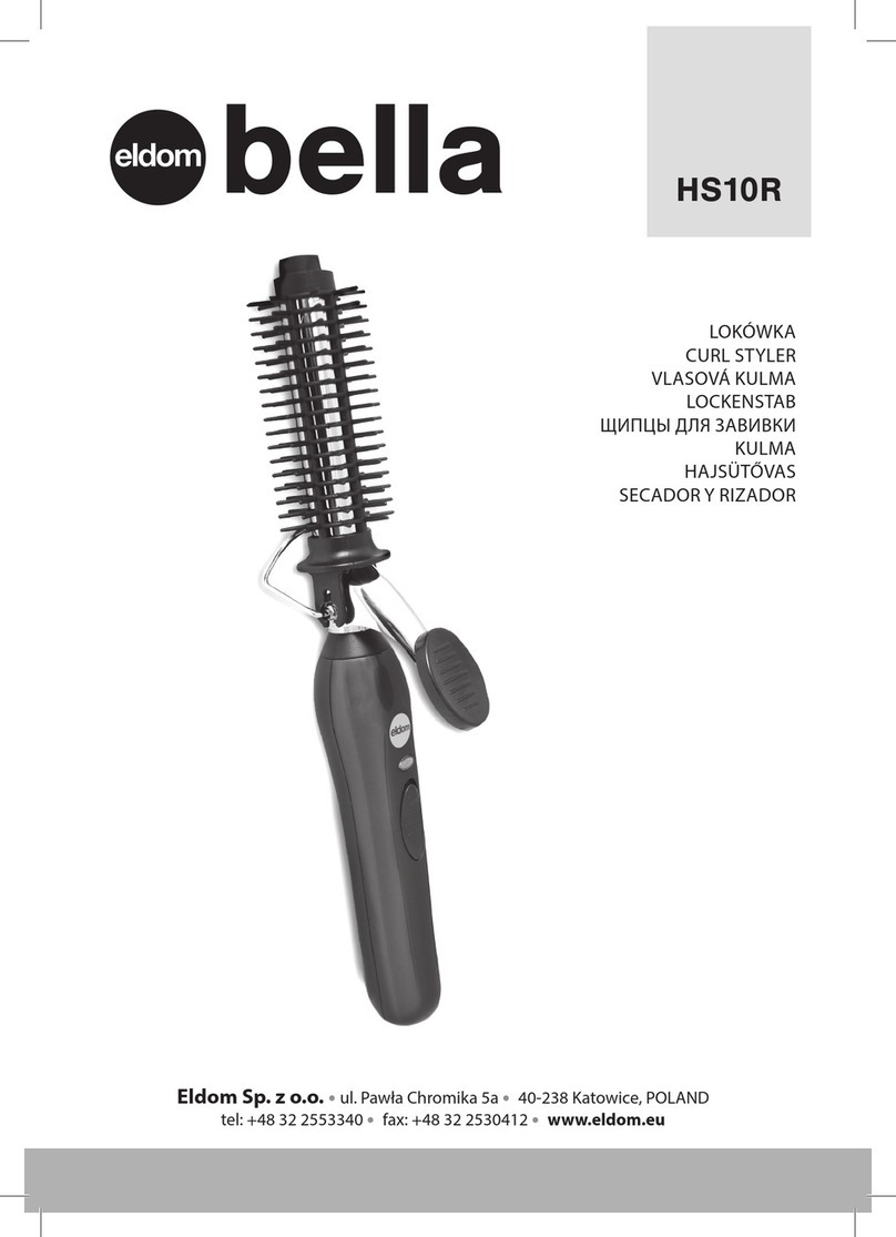 Eldom bella HS10R User manual