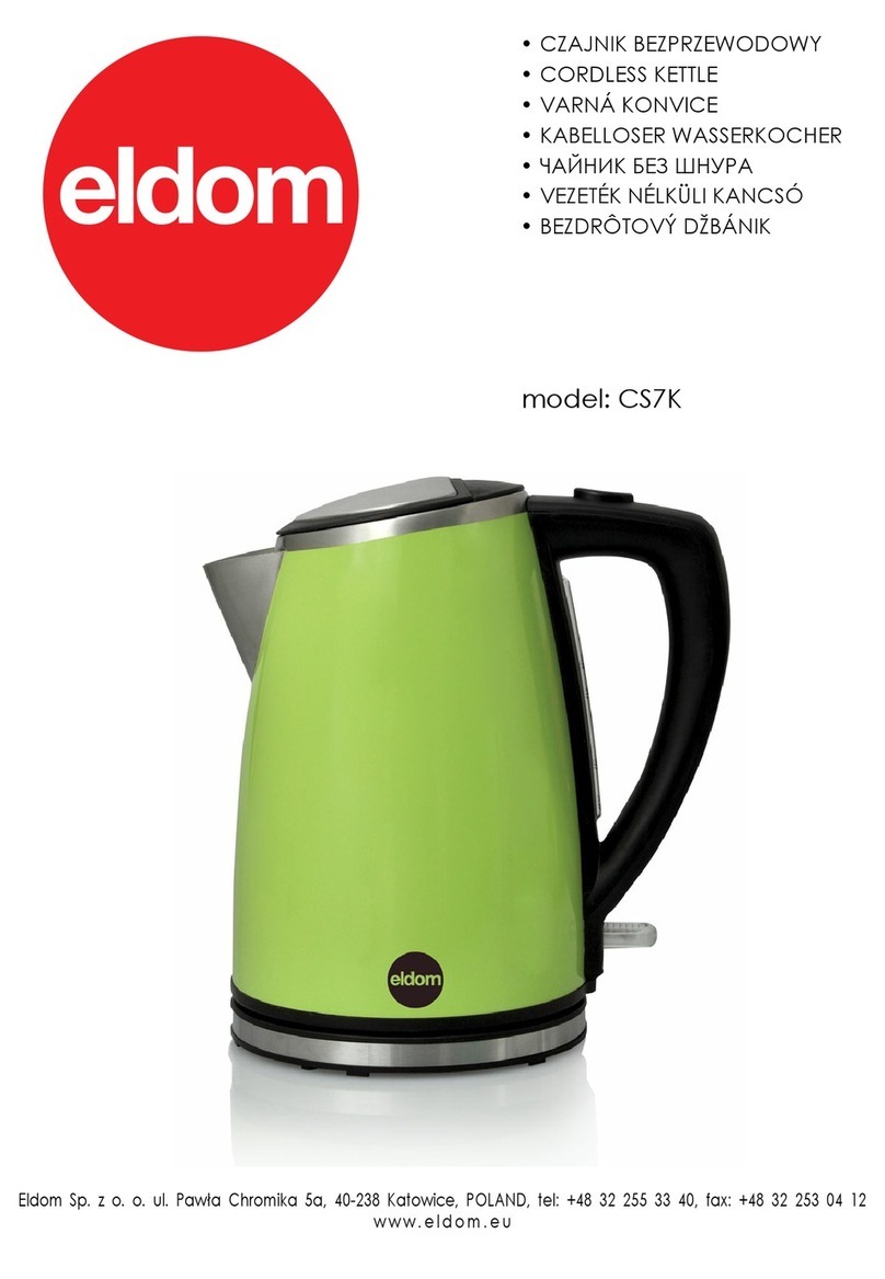 Eldom CS7K User manual