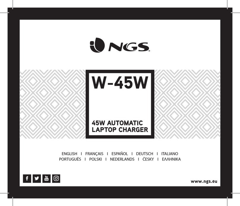 NGS W-45W User manual