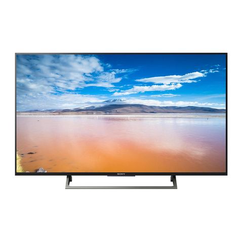 Sony BRAVIA X800E Reference guide
