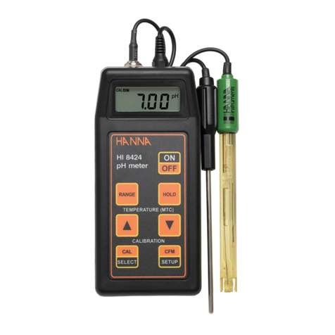 Hanna Instruments HA8424 User manual