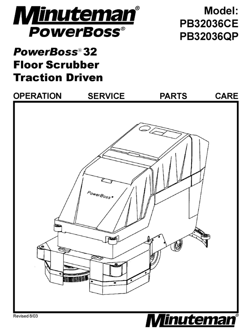 Minuteman Powerboss PB32036CE Guide