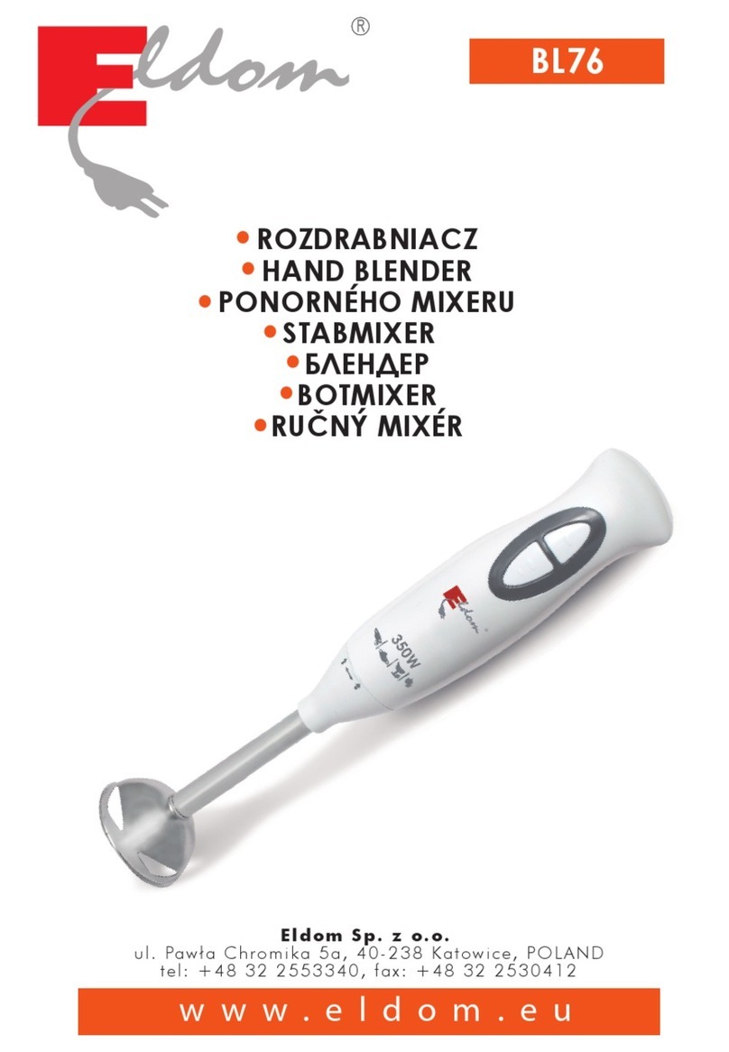 Eldom BL76 User manual