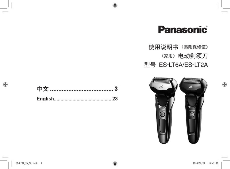 Panasonic ES-LT6A operating instructions