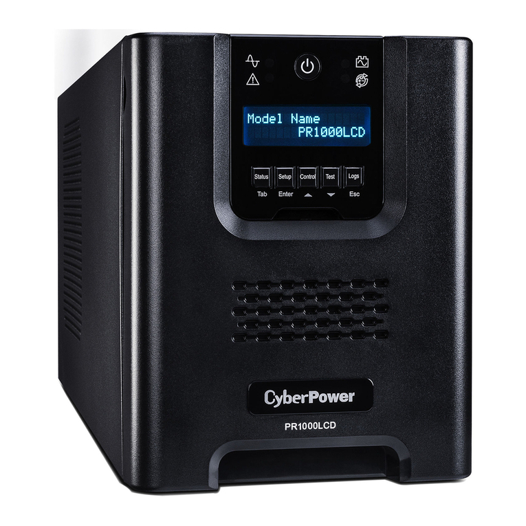 CyberPower PR1000LCD User manual