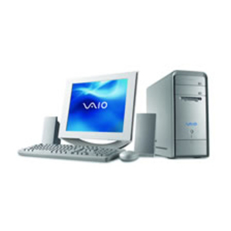Sony VAIO PCV-RS512 manual