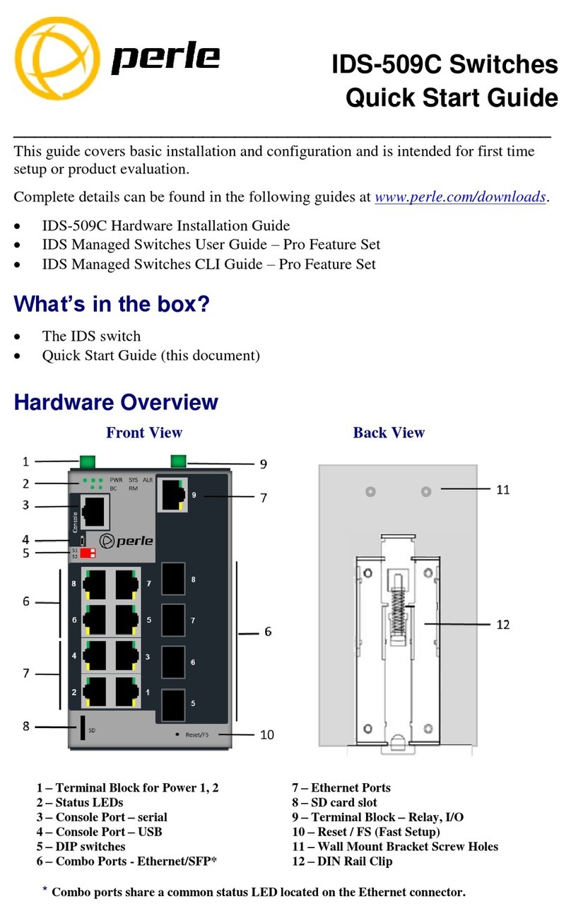 Perle IDS-509C User manual