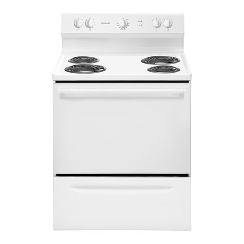 Frigidaire FFEF3009PBB use & care