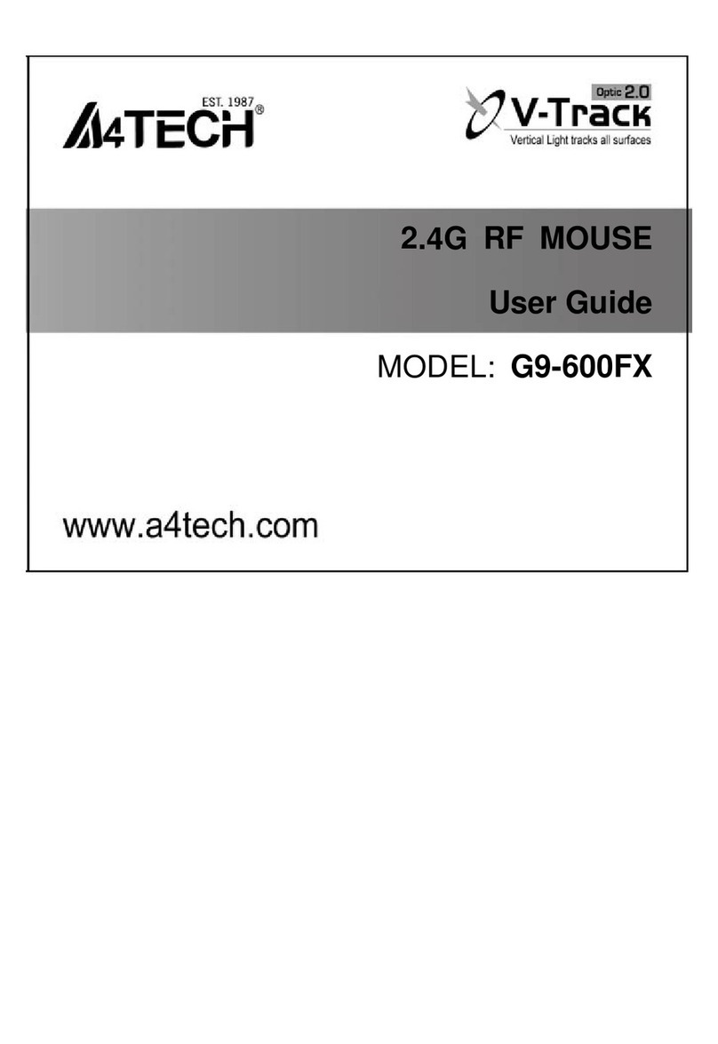 A4Tech G9-600FX User manual