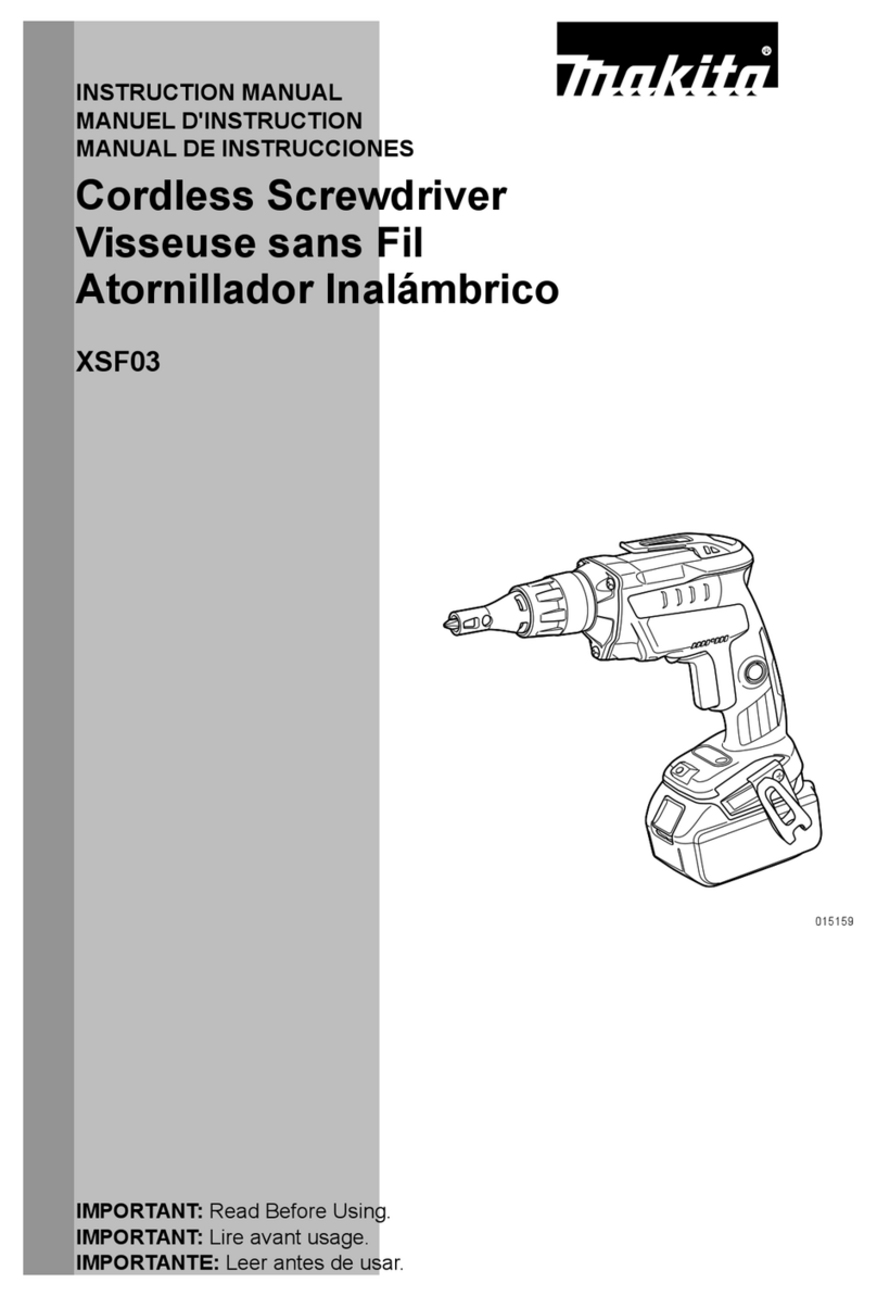 Makita XT255R User manual