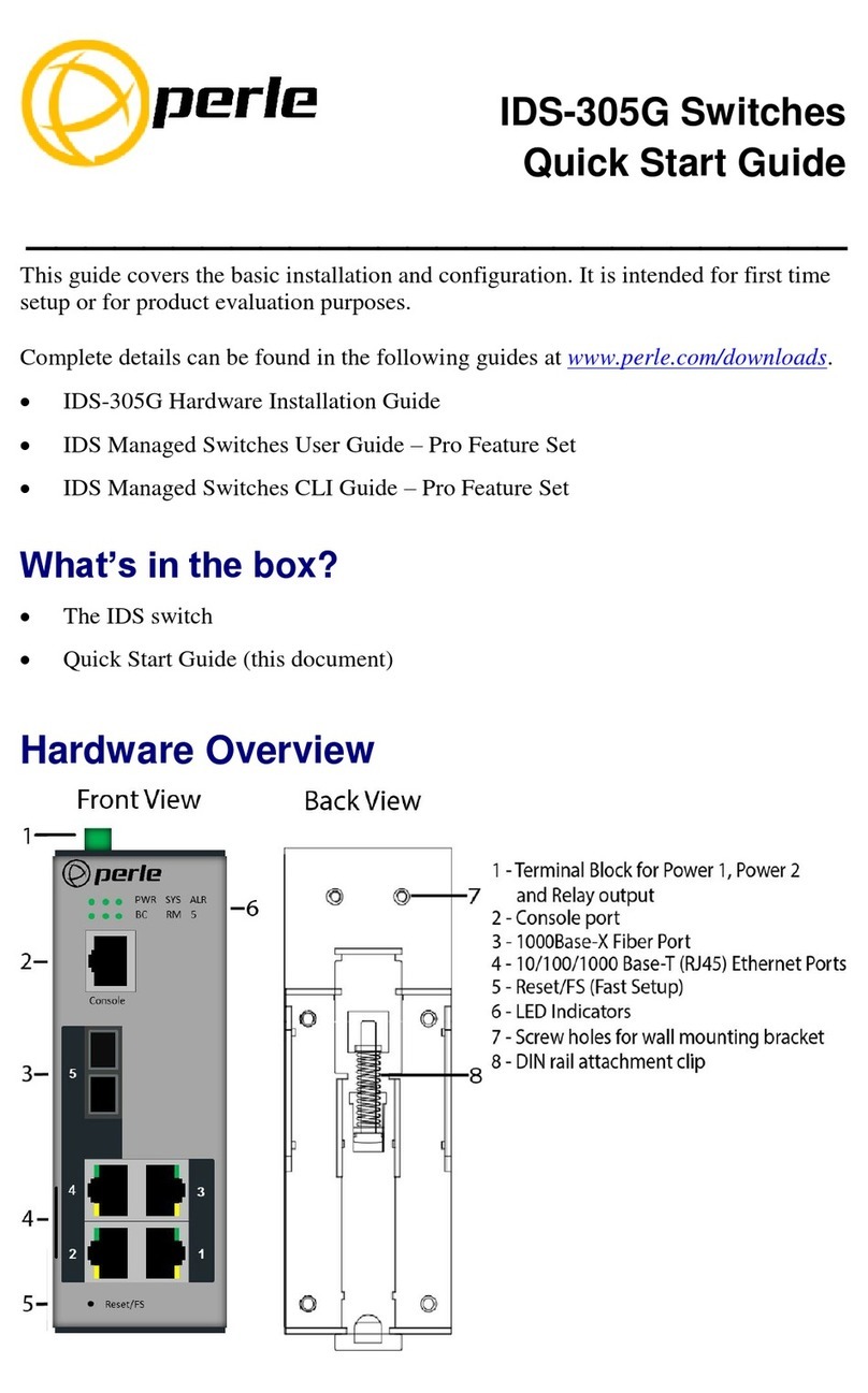 Perle IDS-305G User manual