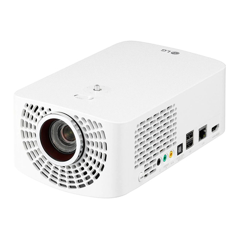 LG Minibeam Pro PF1500W owner's manual