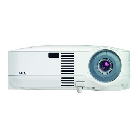 NEC VT595 Series User manual