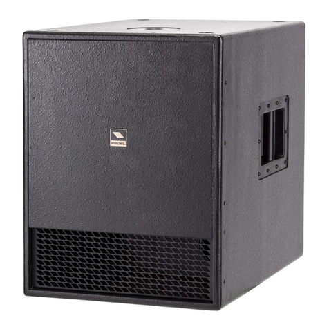 PROEL SW115P V2 manual