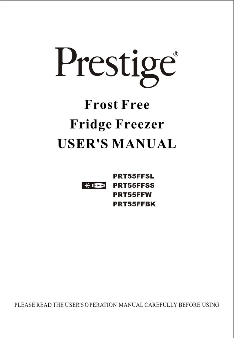 Prestige PRT55FFBK user manual