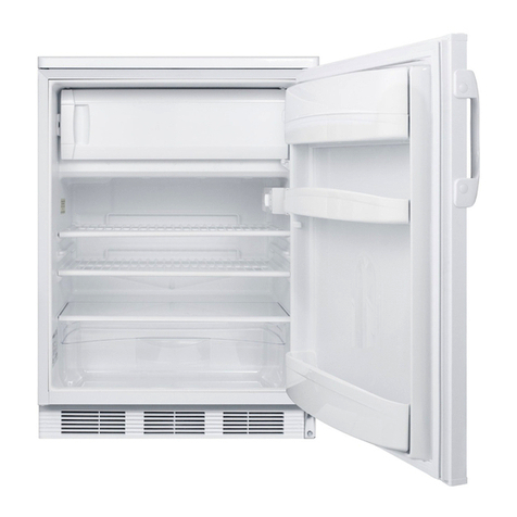 Summit Appliance Accucold CT66 Series instruction manual Summit Appliance Accucold CT66 Series instruction manual