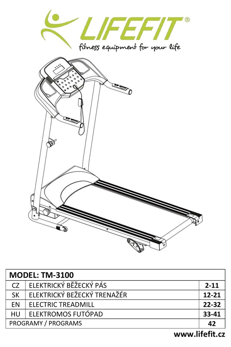 LIFEFIT TM-3100 user manual