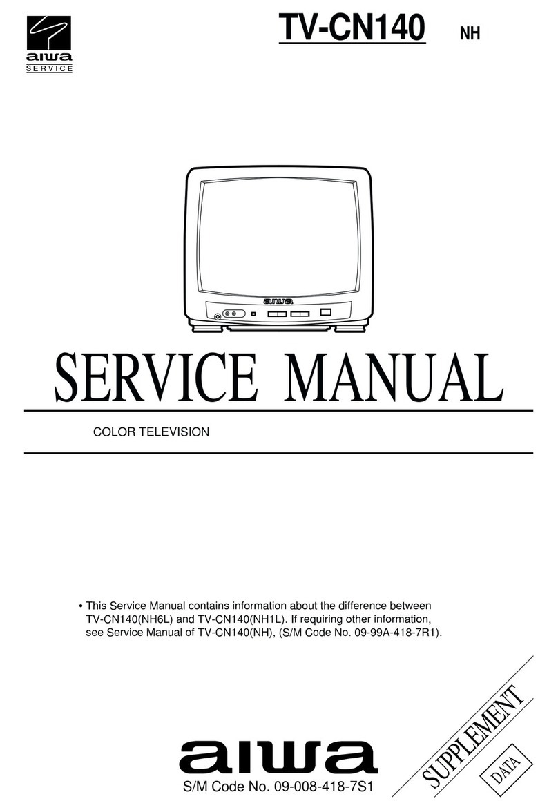 Aiwa TV-CN140NH User manual