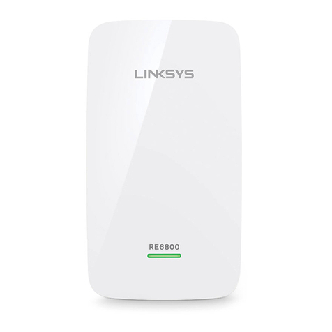 Linksys RE6800 User manual