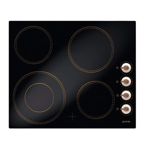 Gorenje CLASSICO ECK63CLI User manual