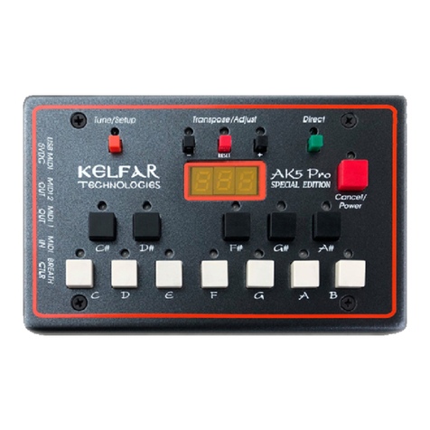 Kelfar Technologies AK-5 PRO SE Guide manual