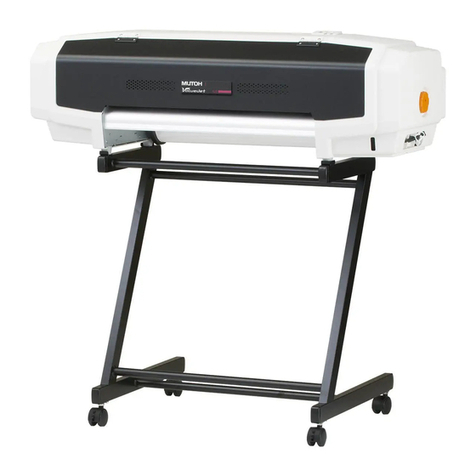 MUTOH VJ-628 ValueJet Operation manual