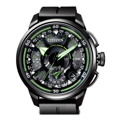 Citizen CC701555E User manual Citizen CC701555E User manual