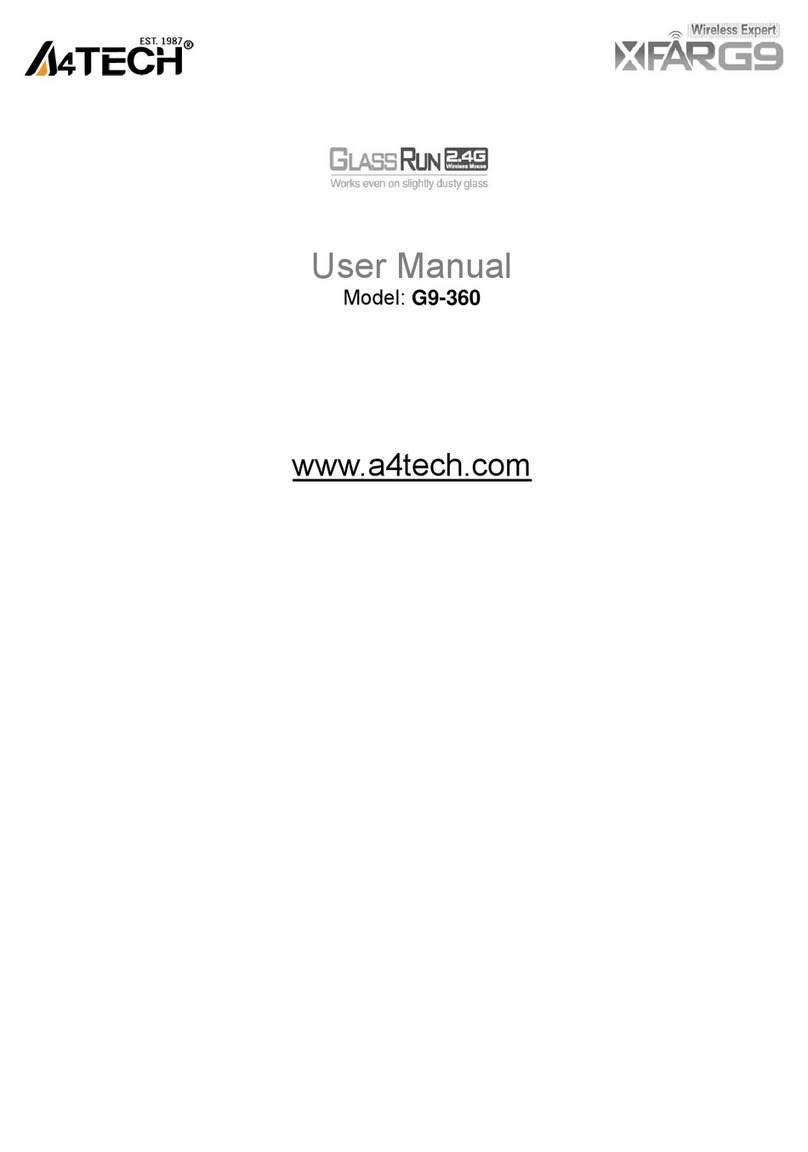 A4Tech G9-360 User manual