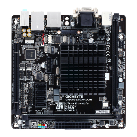 Gigabyte GA-N3150N-D2H user manual