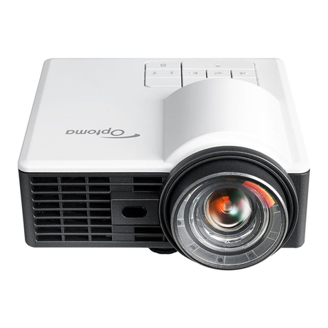 Optoma ML1050ST+ User manual