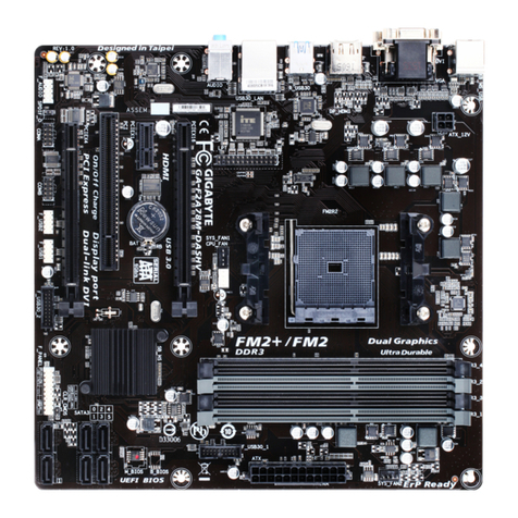 Gigabyte GA-F2A78M-DASHV user manual