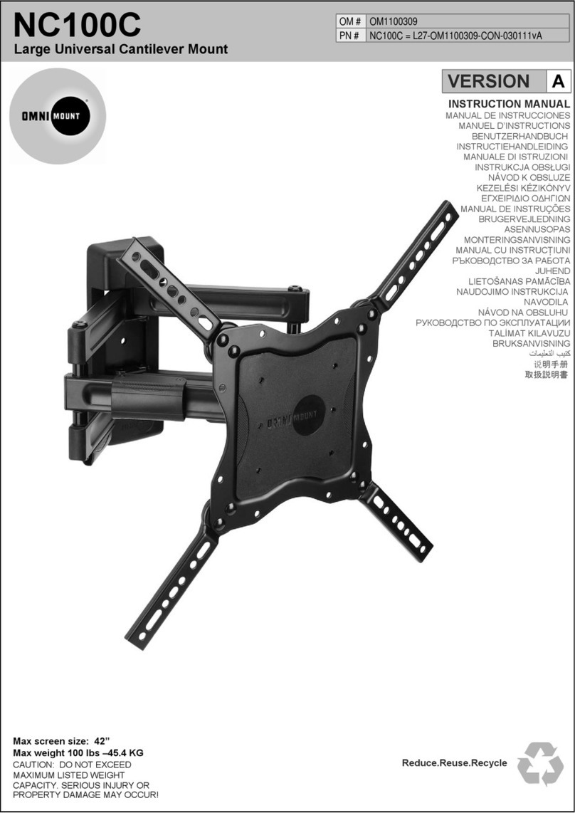 Omnimount NC100C User manual